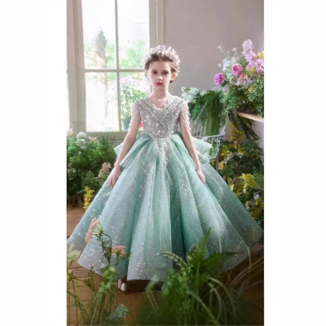 Элегантное торжественное платье для девочек