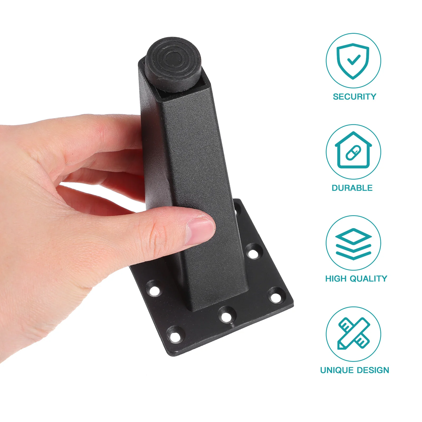 10 см песочно-черные ножки для шкафа из алюминиевого сплава - Фотография_4