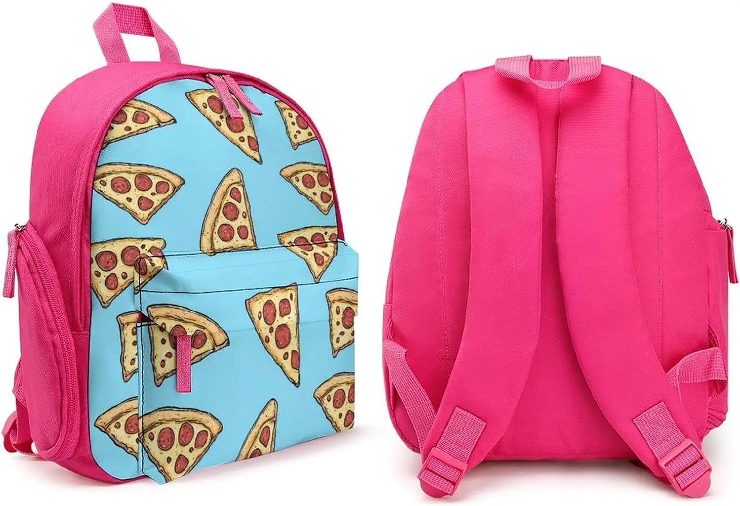 Итальянский рюкзак для ноутбука с едой для пиццы - Фотография_4