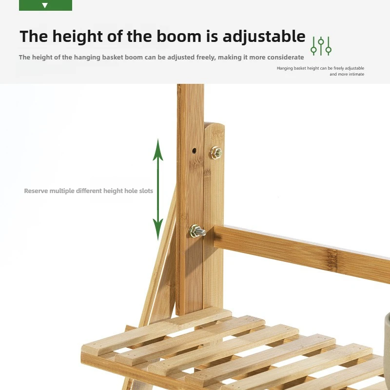 Складная деревянная подвесная кашпо - Фотография_4