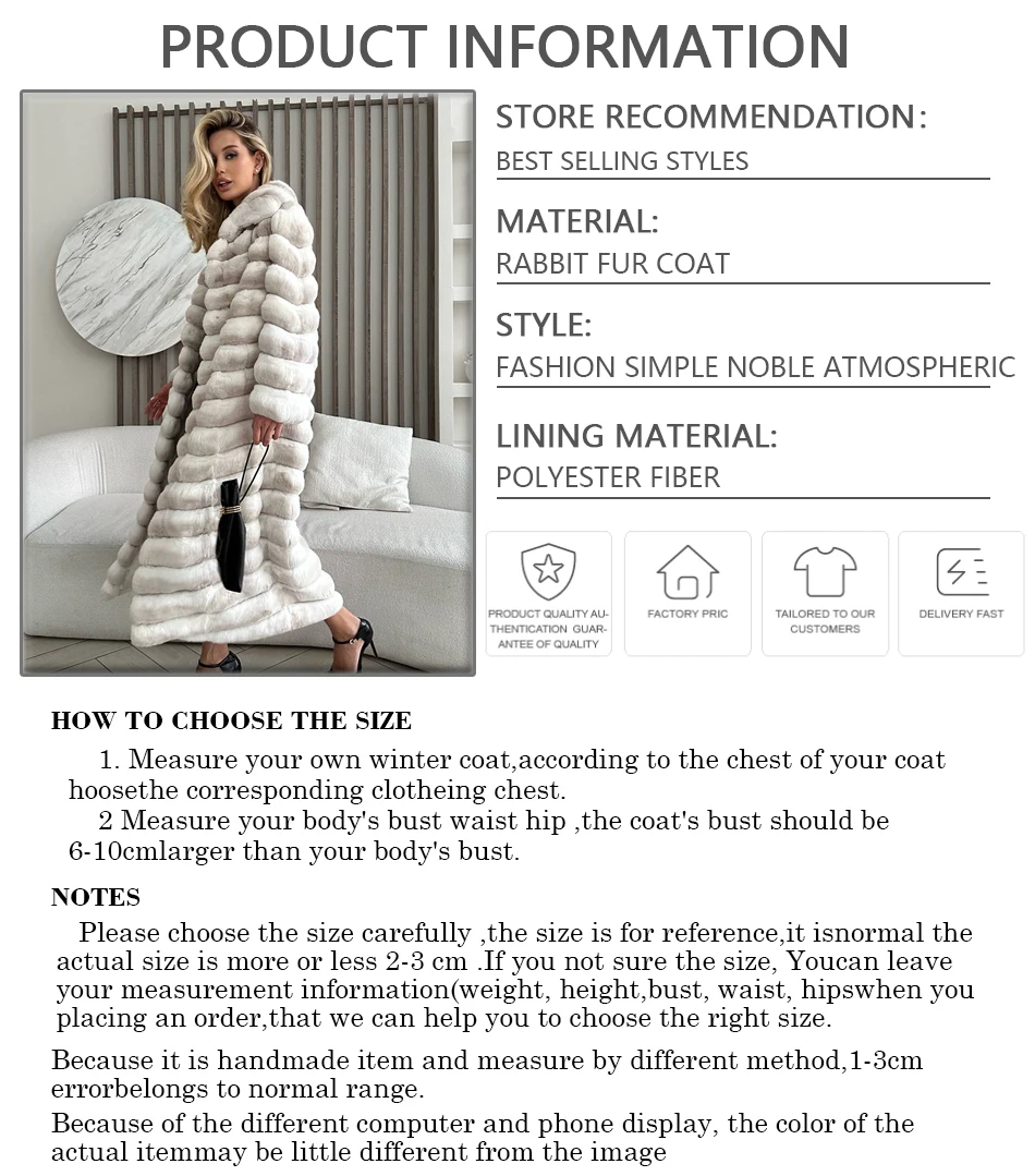 Новые женские шубы из натурального кроличьего меха - Фотография_5