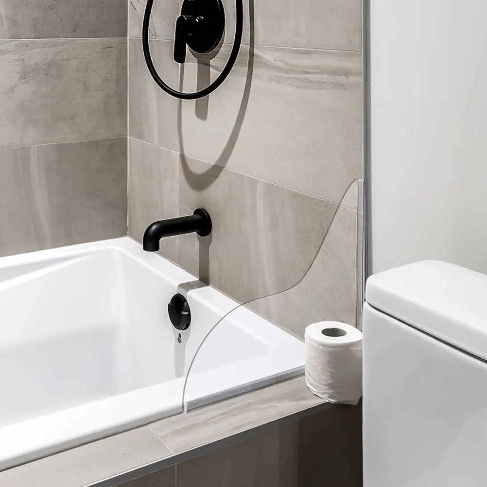 Акриловый брызговик для душа - Фотография_5