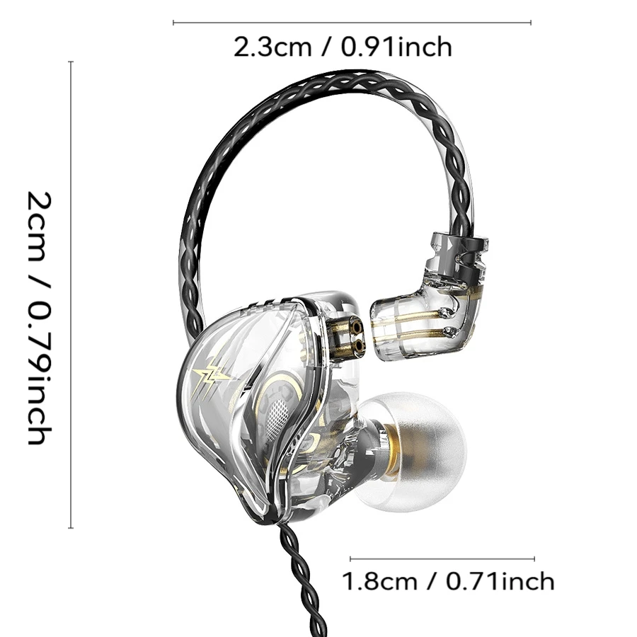 Zxt hifi наушники белые с микрофоном - Фотография_2
