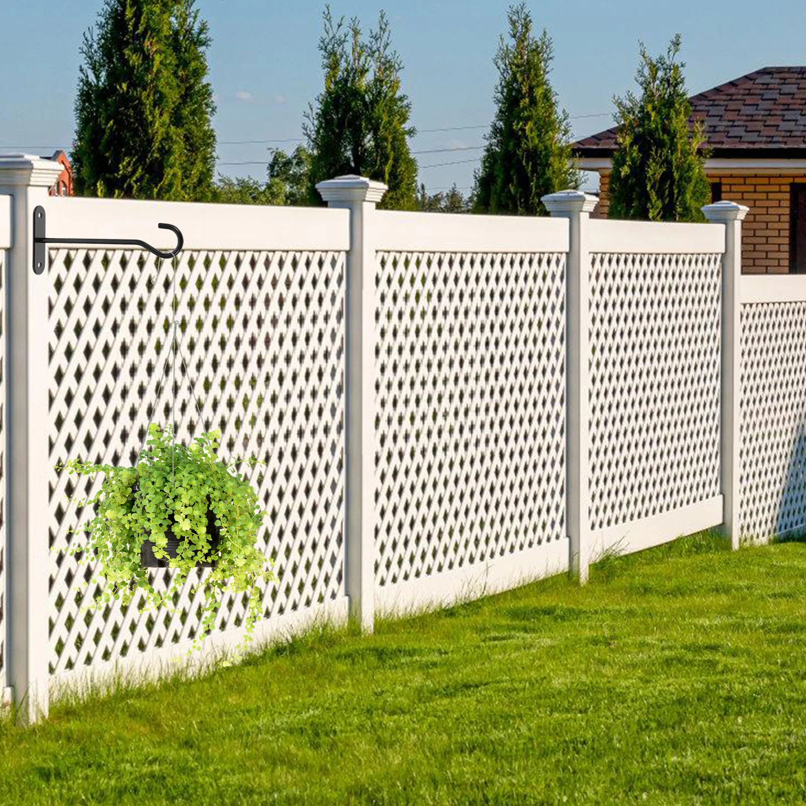 2 комплекта металлических потолочных крючков