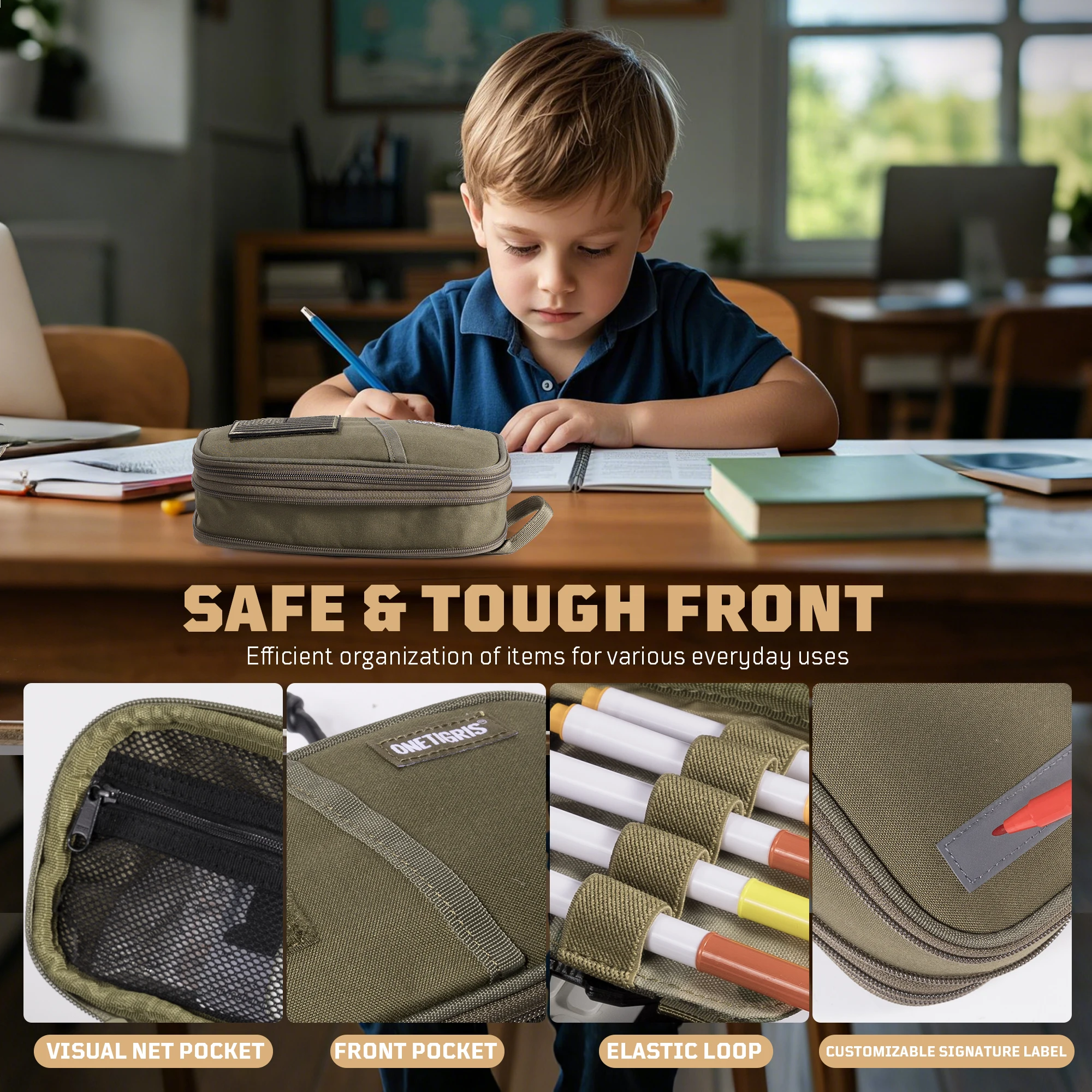 Пенал onetigris-карандаш - Фотография_5