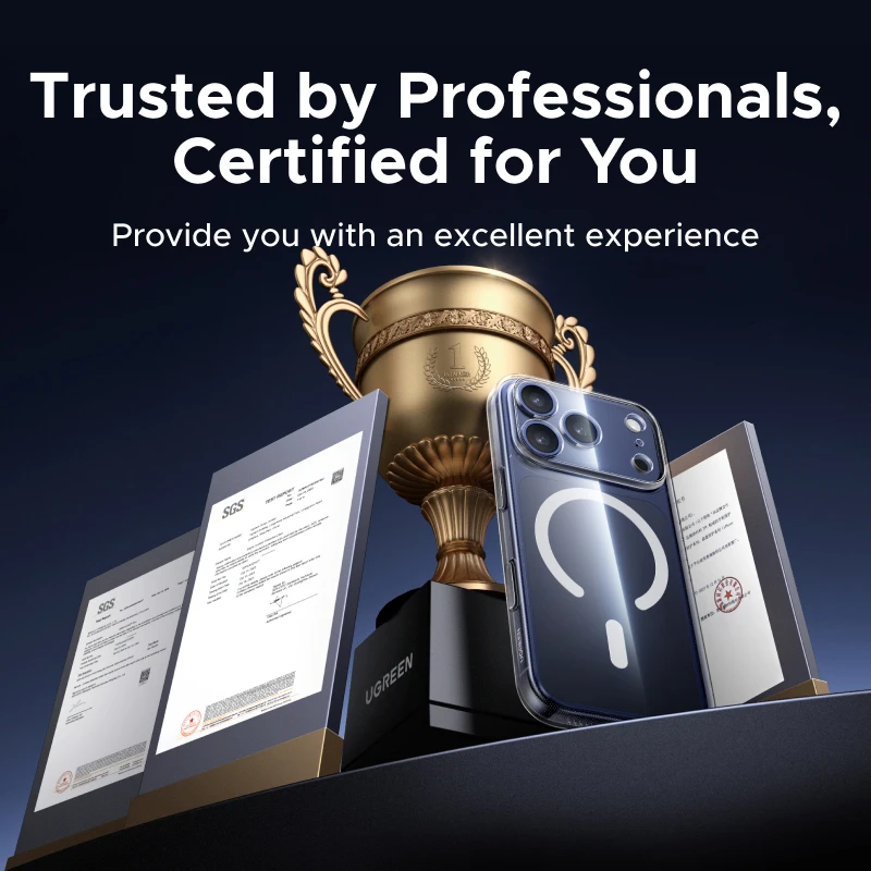 Магнитный чехол ugreen для iphone 17 pro - Фотография_6