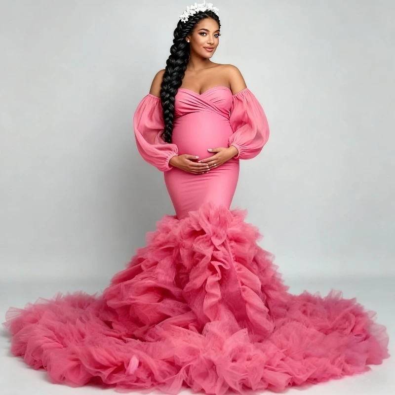 Платье для беременных «русалка»