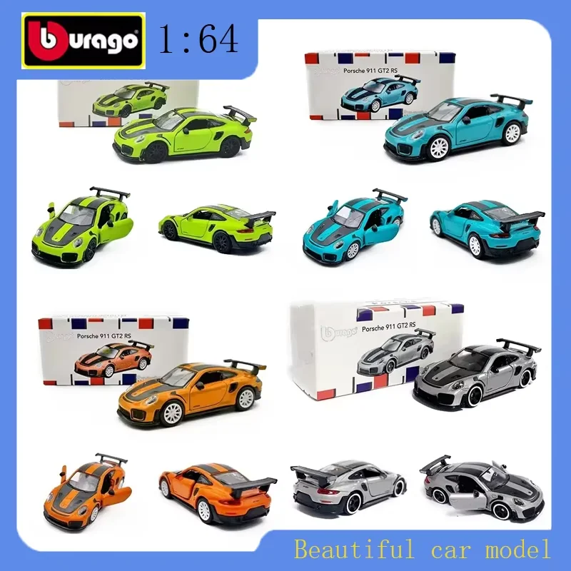 Bburago 1:64 porsche 911gt2 rs