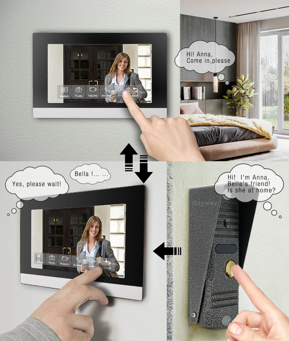 Видеодомофон hayway tuya 1080p - Фотография_3