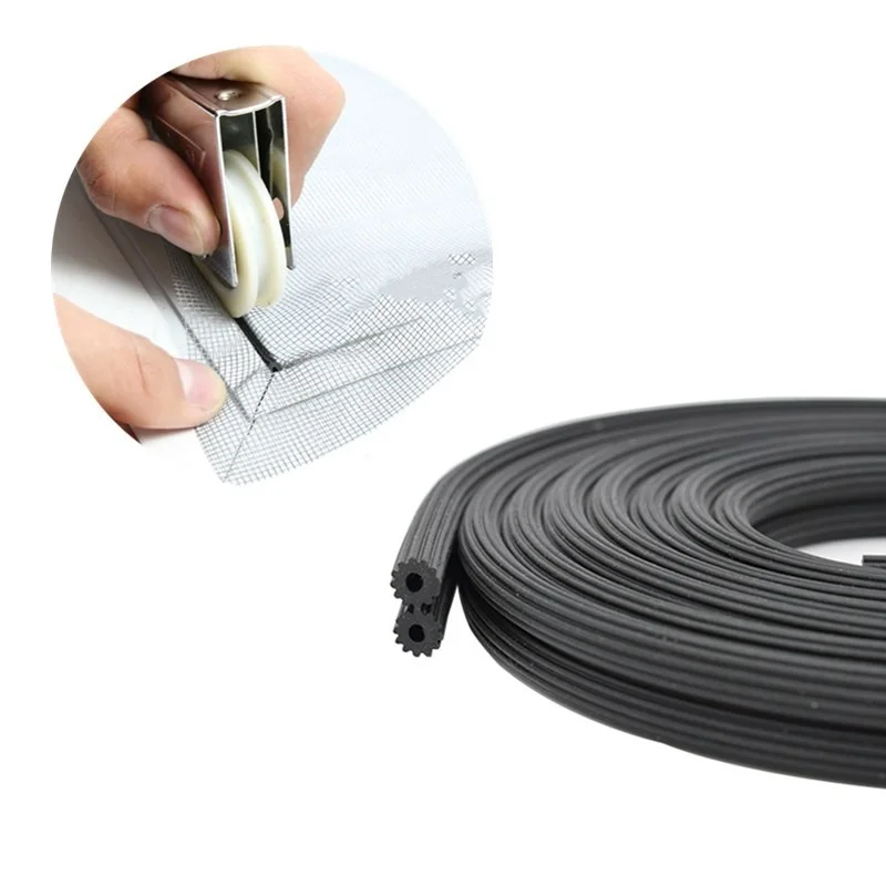 2-4 м силиконовая резиновая уплотнительная лента для окон