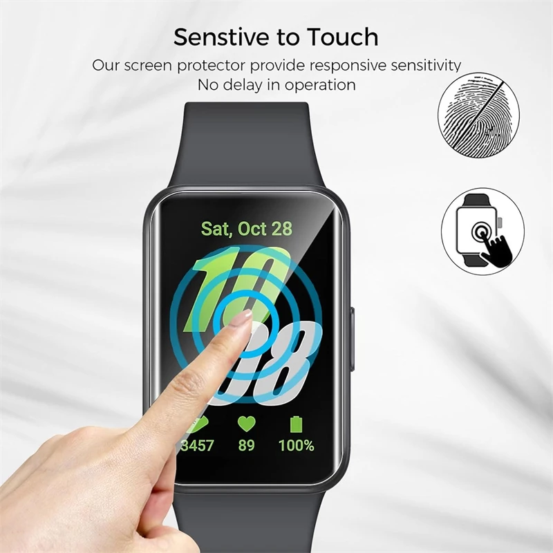 Мягкая гидрогелевая пленка для samsung galaxy fit 3 - Фотография_5