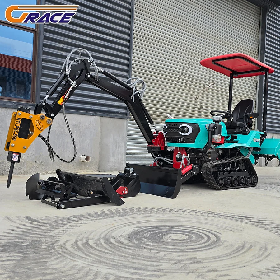 Гусеничный трактор для сельского хозяйства - Фотография_2