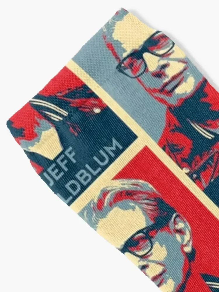 Носки jeff goldblum face hope с узором - Фотография_2