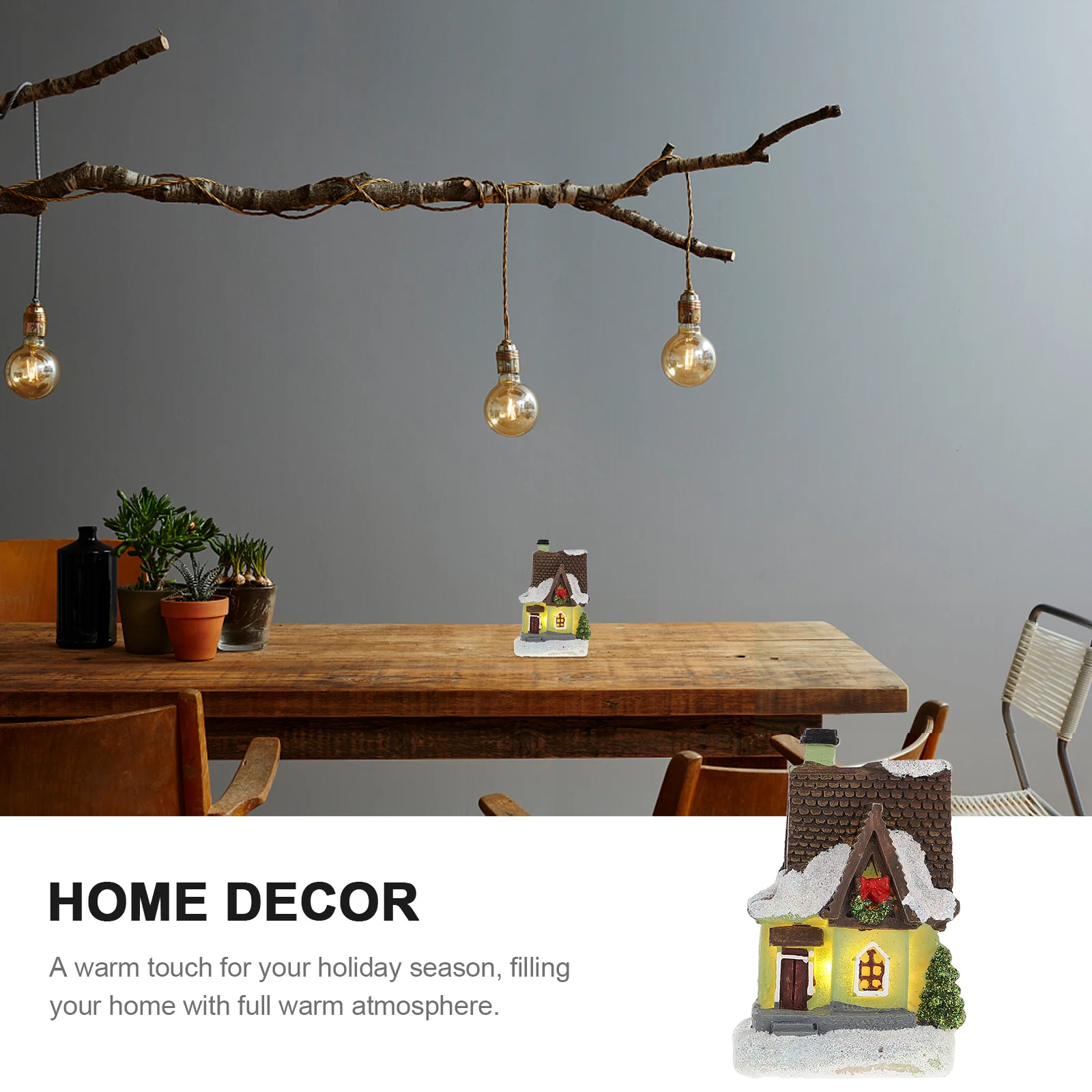 Рождественский мини-домик - миниатюрная - Фотография_6