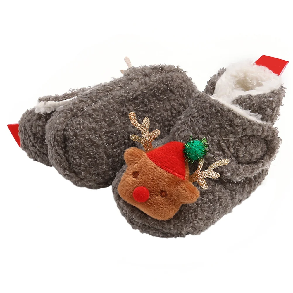 1 пара серых детских прогулочных туфель - Фотография_6