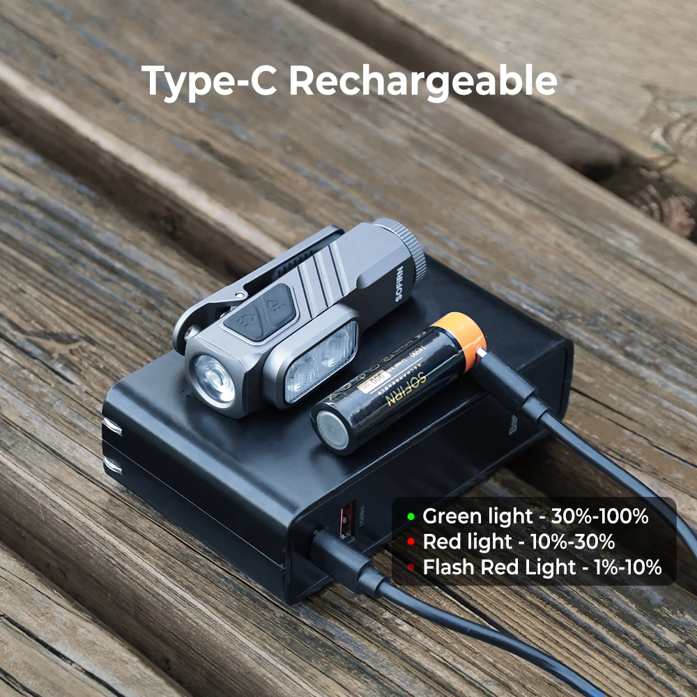 Новый фонарик sofirn st10 edc 14500 - Фотография_4