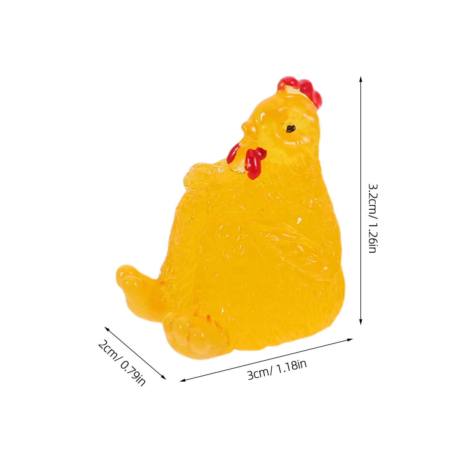 Мини-фигурки цыплят из смолы - Фотография_2