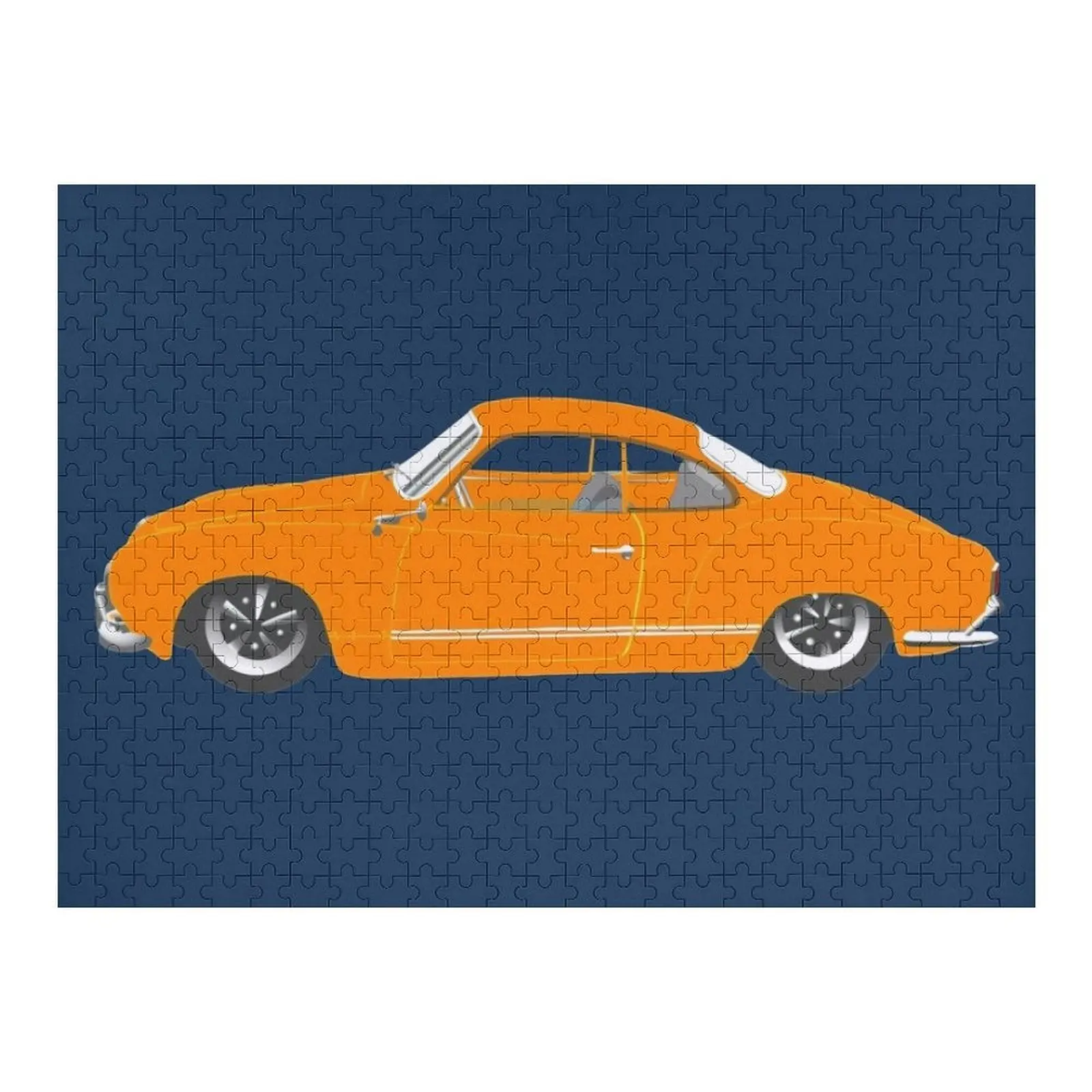 Пазл orange karmann ghia
