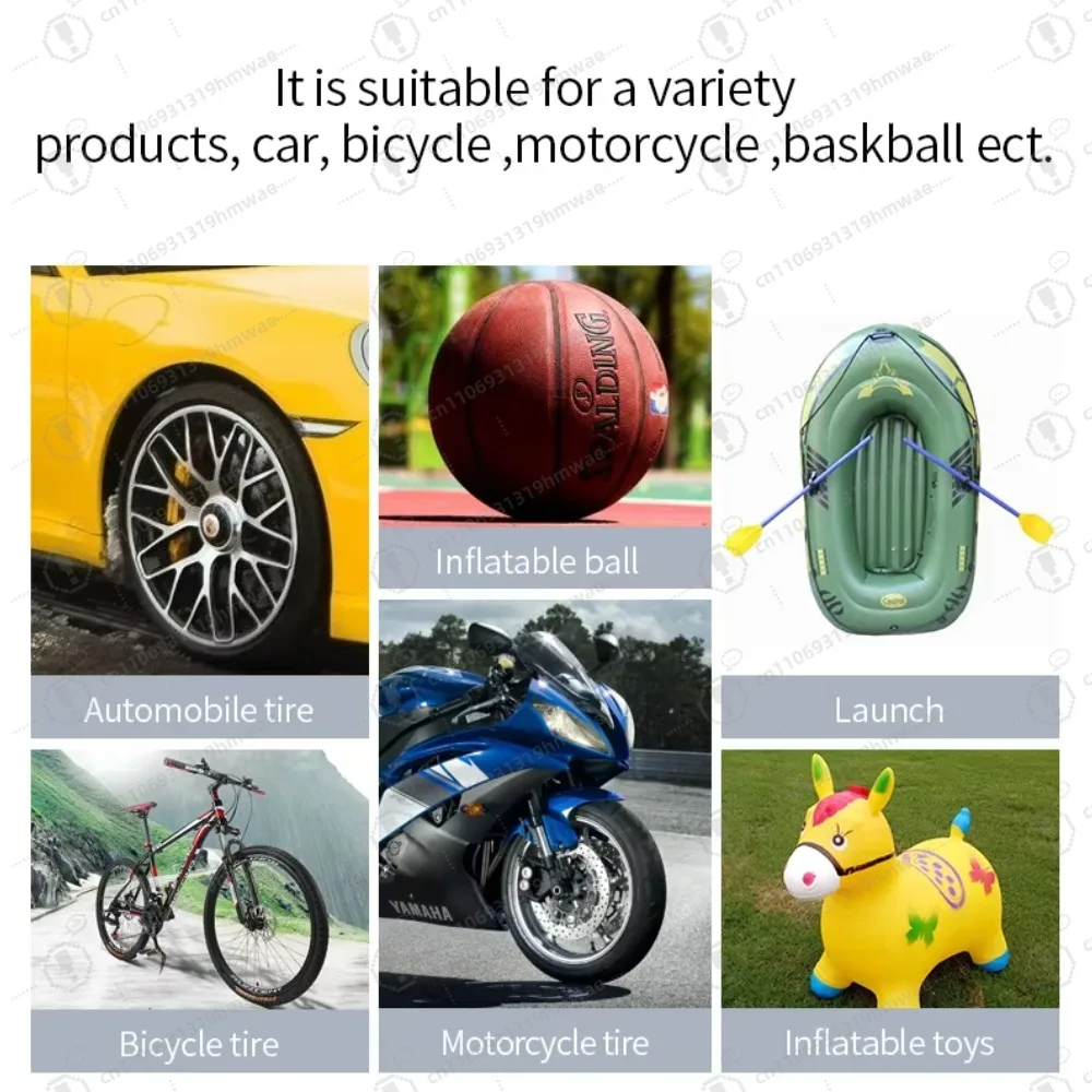 Беспроводной портативный насос для накачивания шин - Фотография_6