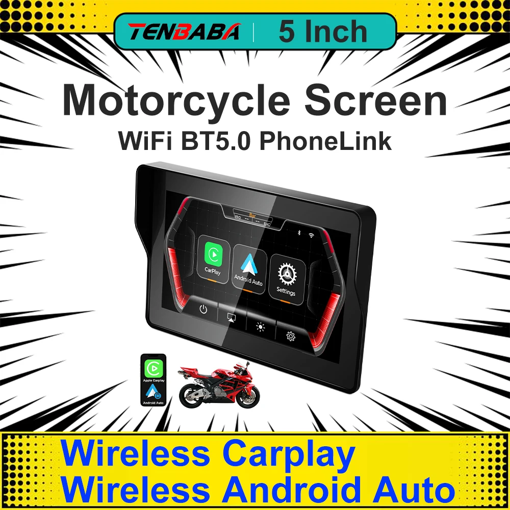 5-дюймовый беспроводной carplay