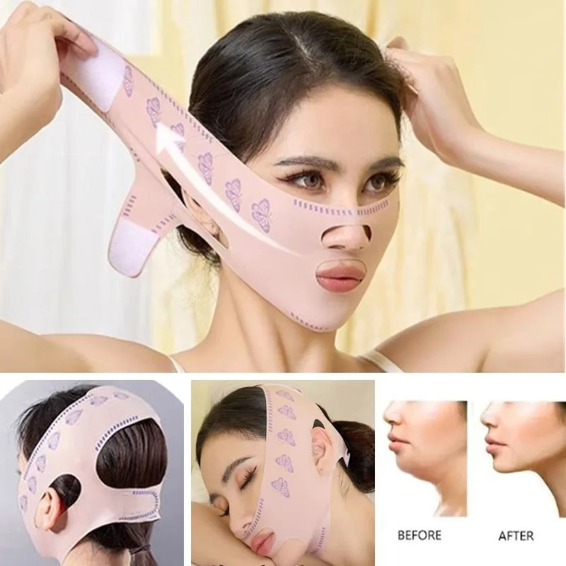 Дышащая v-образная повязка для лица