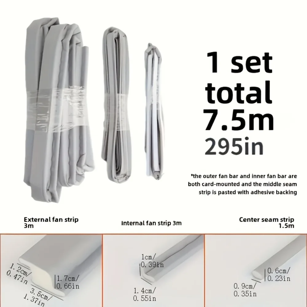 Набор уплотнительных лент для пластиковых - Фотография_6