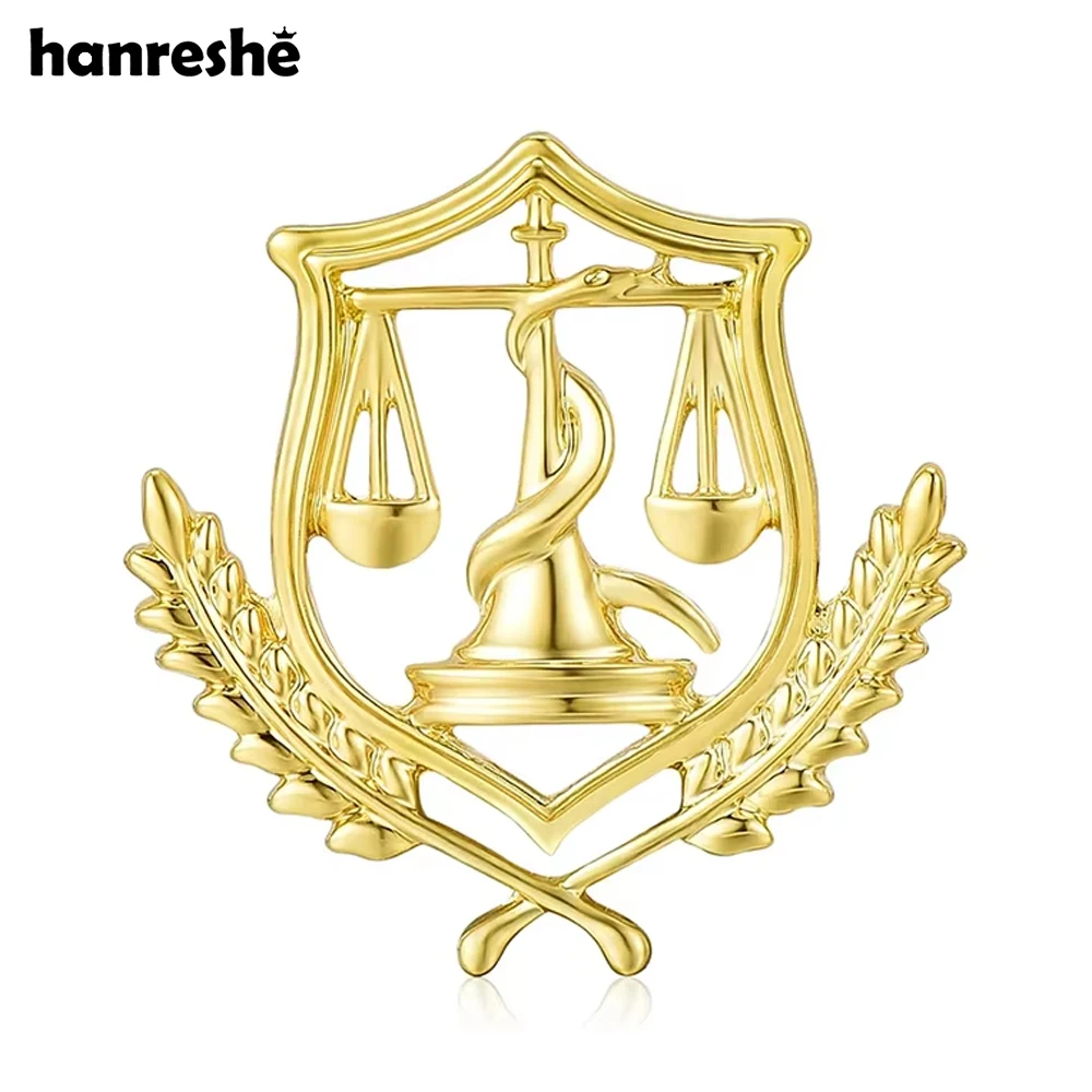 Брошь hanreshe fair весы