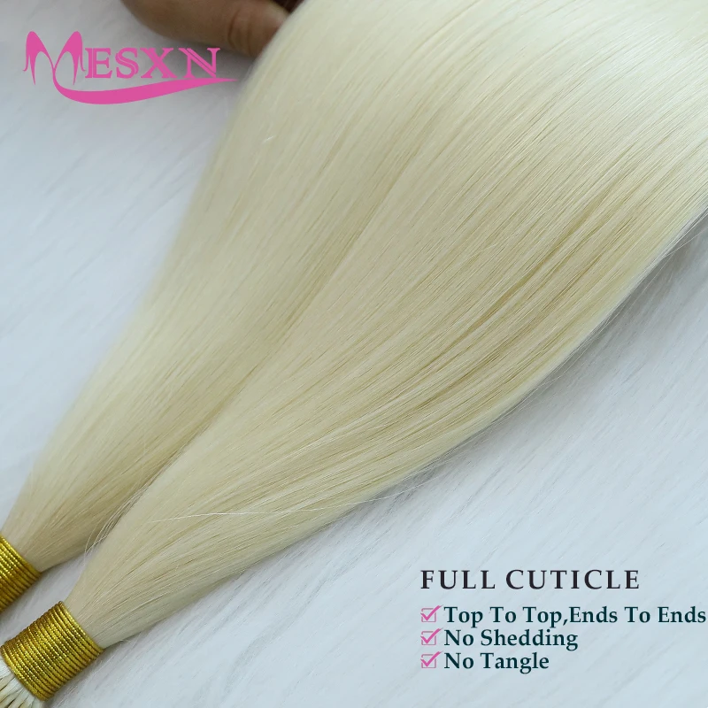 Высококачественные прямые i-образные волосы для наращивания - Фотография_3