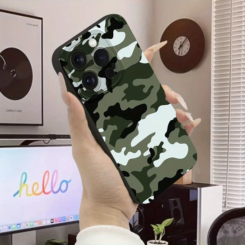 Чехол для телефона с 3d камуфляжным узором одуванчика для iphone 16 - Фотография_6