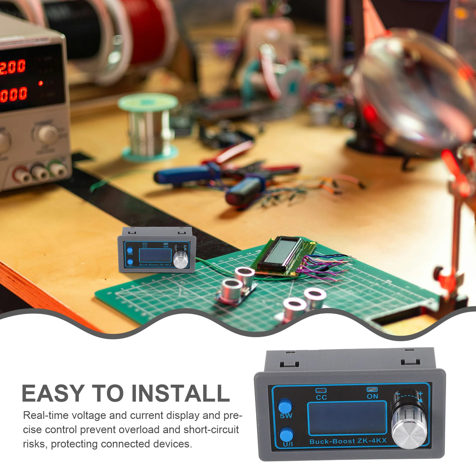 Программируемый регулятор напряжения постоянного тока 35 вт - Фотография_3