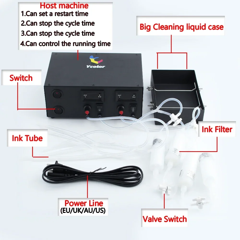 Xp600 i3200 dtf комплект для очистки - Фотография_3