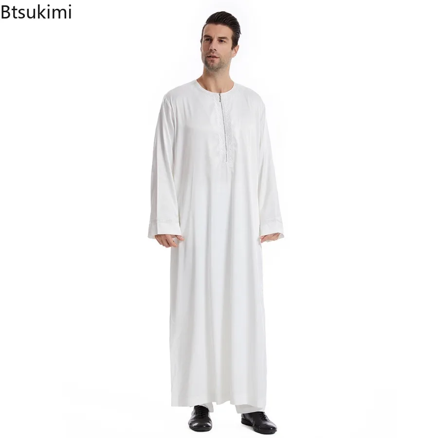 Мусульманское платье с длинным рукавом daffah jubba thobe - Фотография_2
