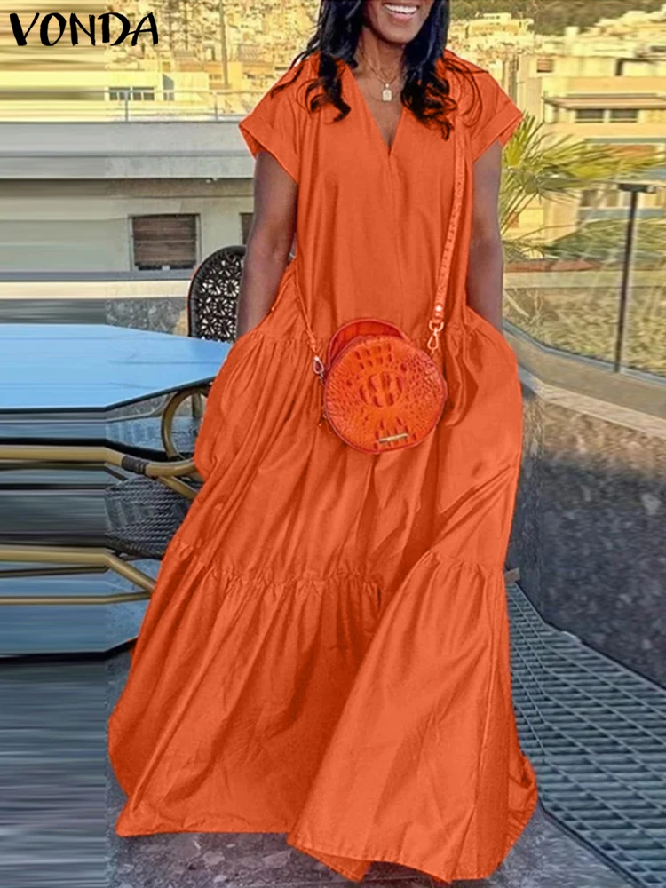 Женское богемное платье больших размеров vonda