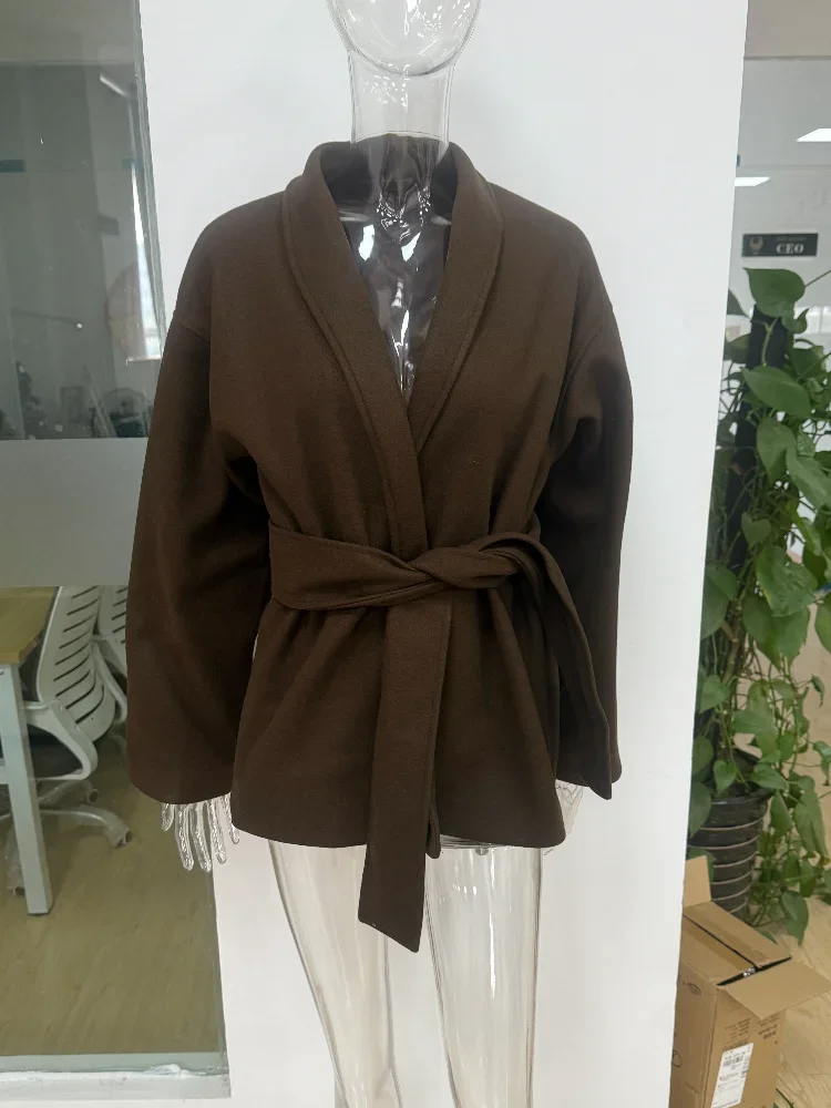 Шерстяные однобортные ремни - Фотография_5