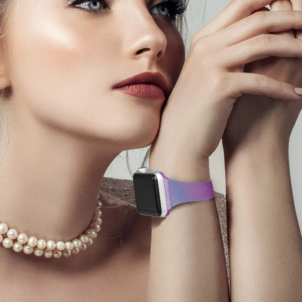 Миланский ремешок для apple watch 44 мм - Фотография_4