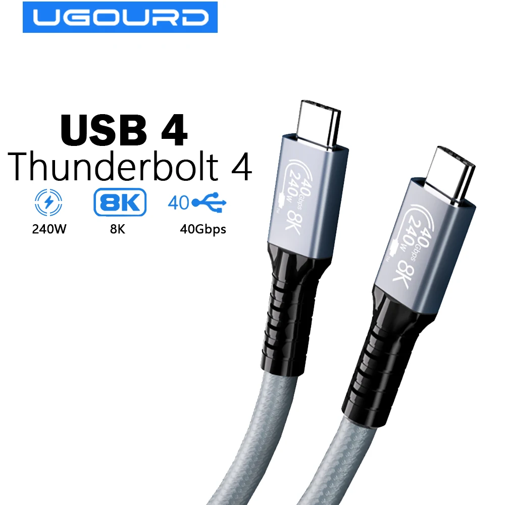 Ugourd usb4 кабель 40 гбит/с 240