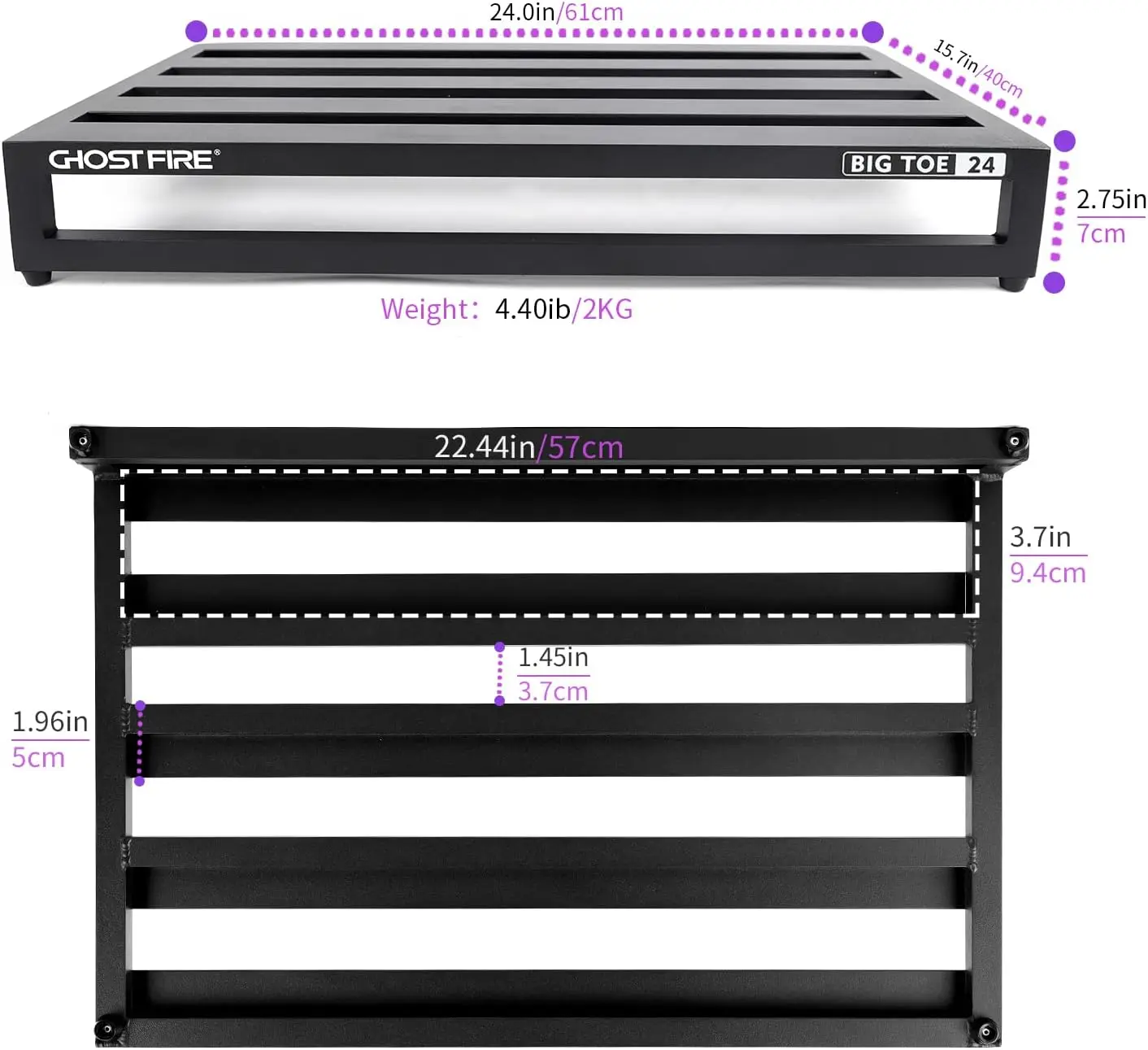 Педалборд ghost fire разных размеров - Фотография_4