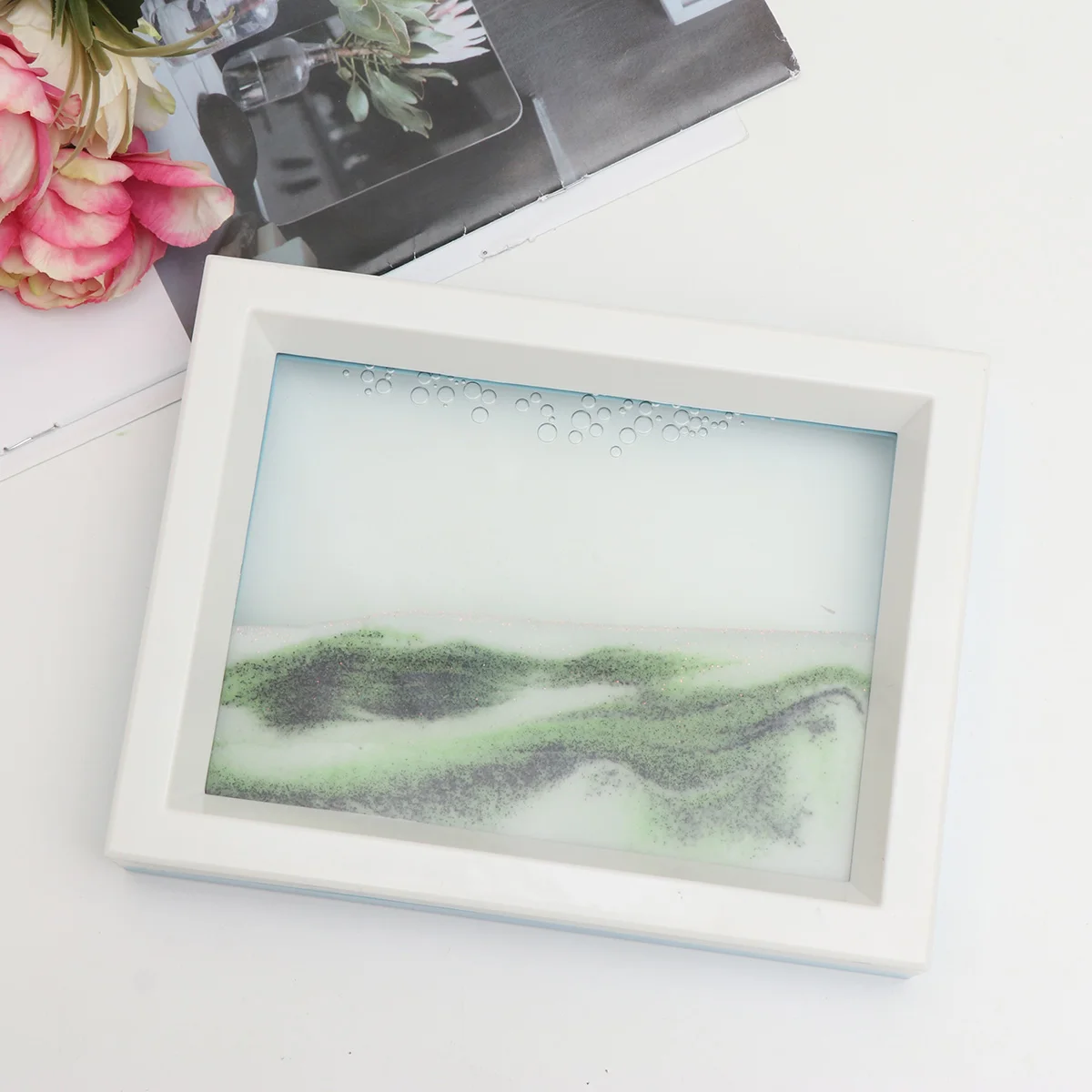 3d картина с зыбучим песком - Фотография_3