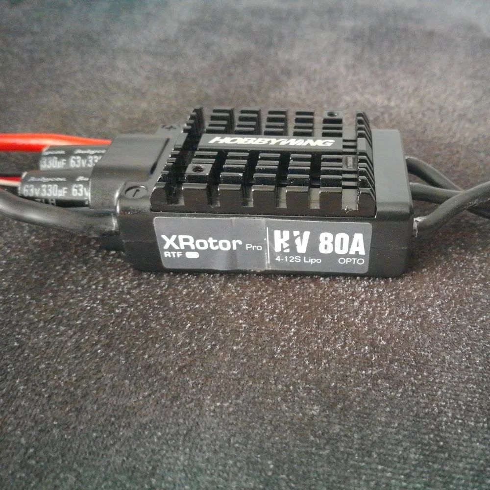 80a flyfun xrotor esc 80a-hv1 многоосный - Фотография_4