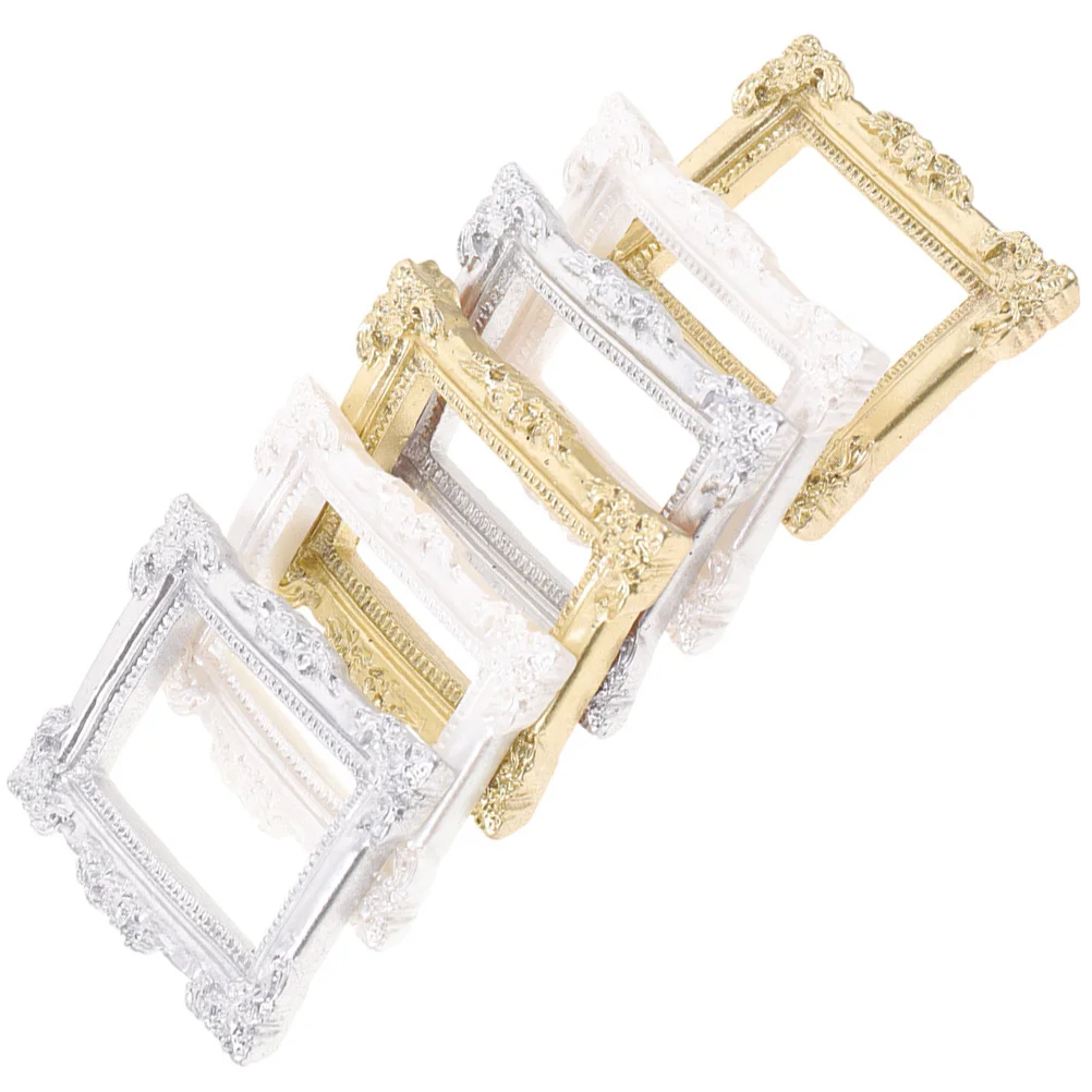 Мини-винтажные фоторамки из смолы в стиле ретро для поделок своими руками - Фотография_6