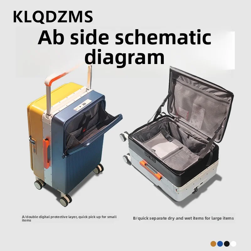 Klqdzms чемодан для ноутбука с передним отверстием - Фотография_5