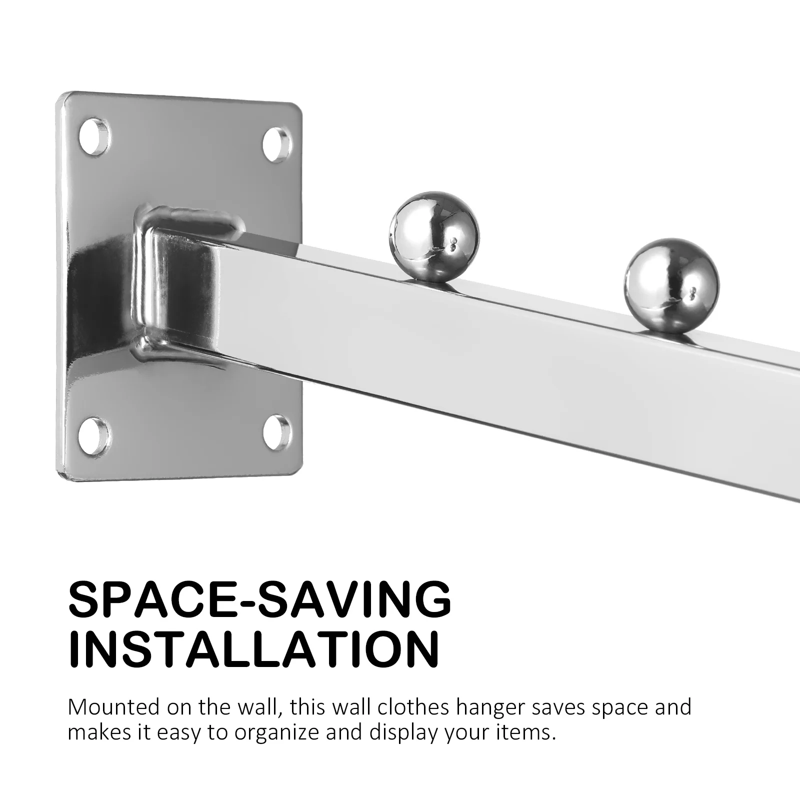 Настенная вешалка для одежды квадратный - Фотография_2