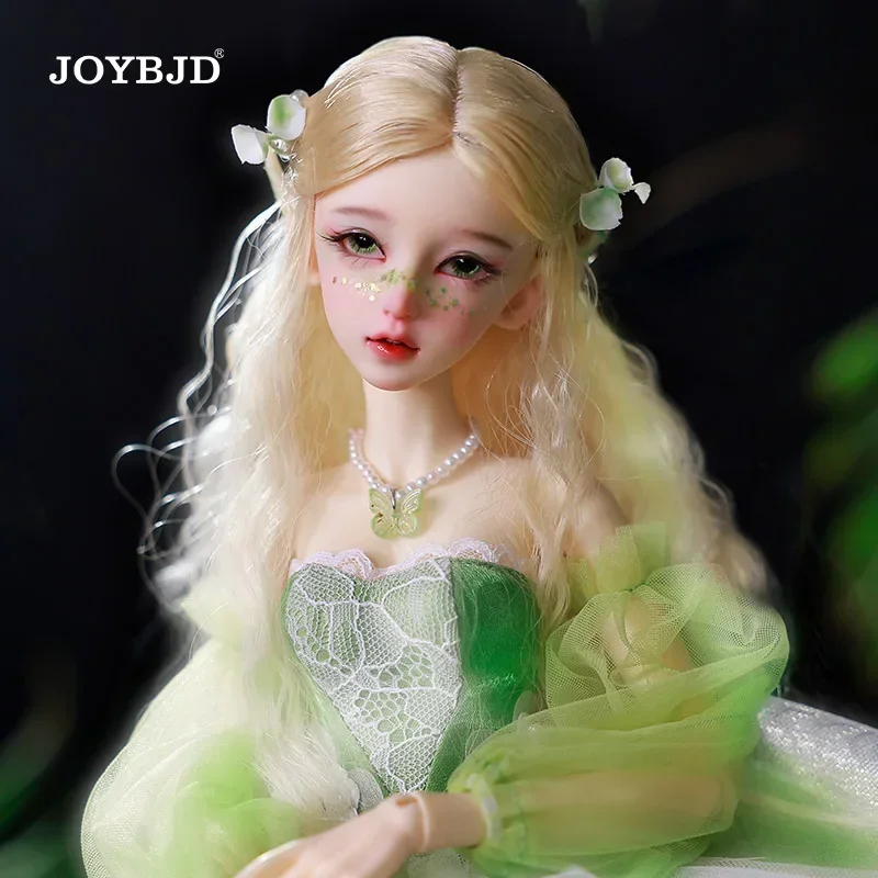 Bjd кукла весенний лес зеленый