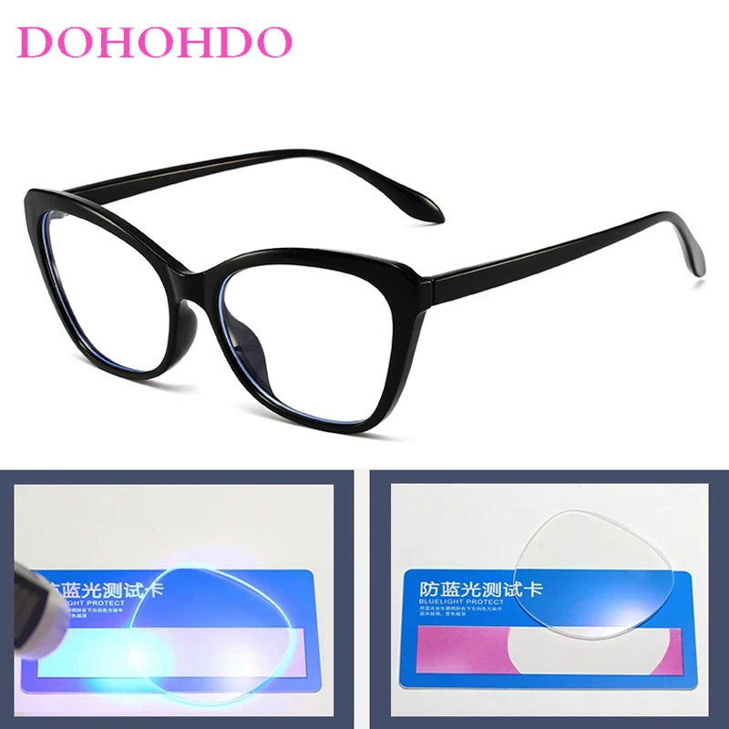 Классические очки tr90 «кошачий глаз» с защитой от синего света - Фотография_3