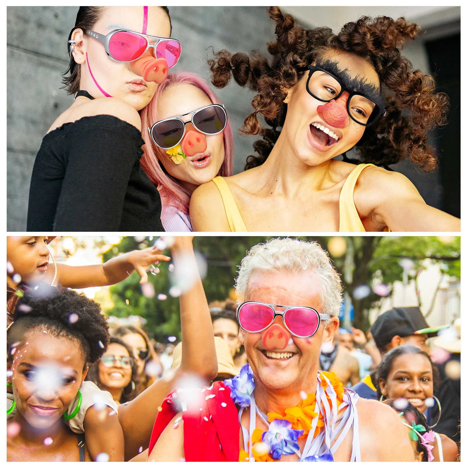 Костюм свиньи морды - Фотография_2