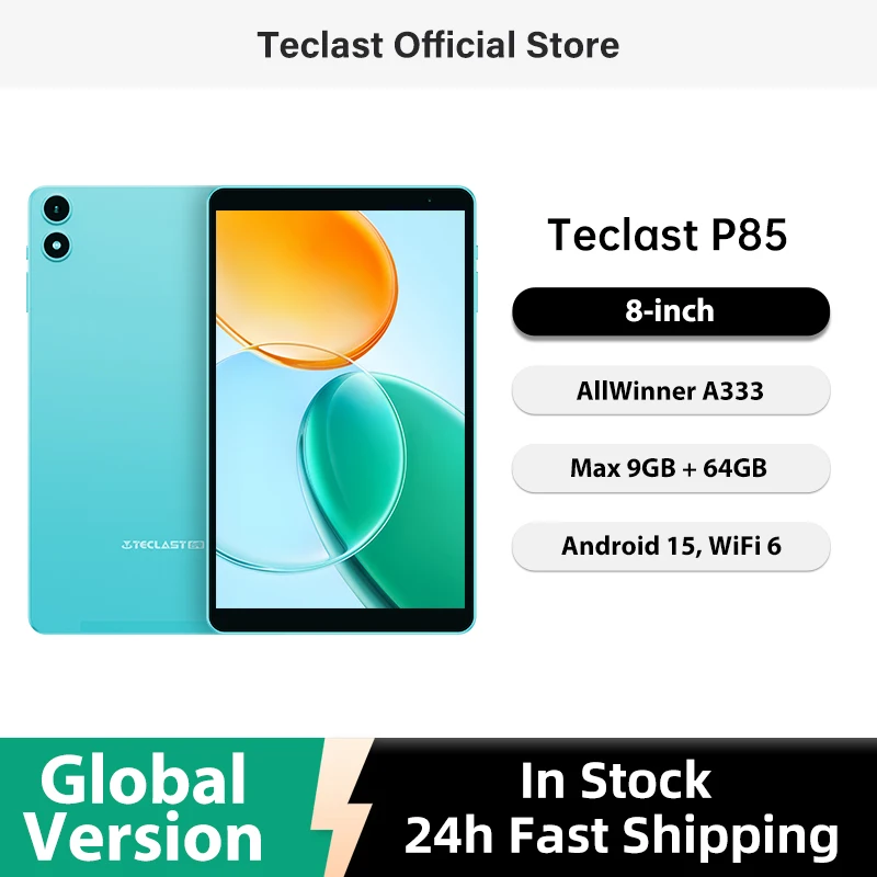 Teclast p85 android 15 планшет