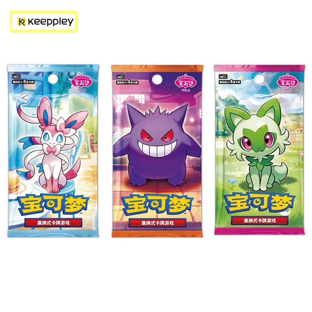 Новая оригинальная карта keeppley pokemon scarlet & violet 14 - Фотография_2