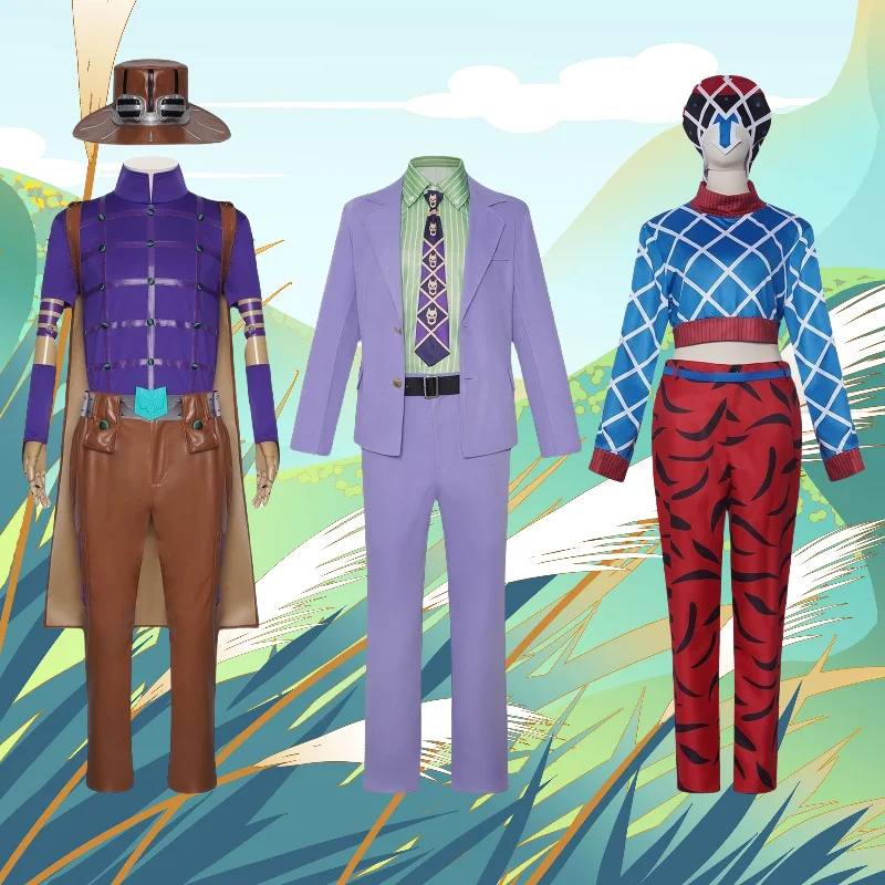 Аниме jojo gyro zeppeli косплей