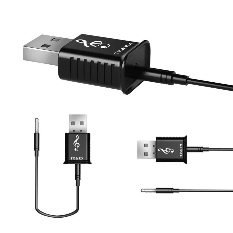 Новый 2 в 1 мини-передатчик bluetooth 5 - Фотография_6