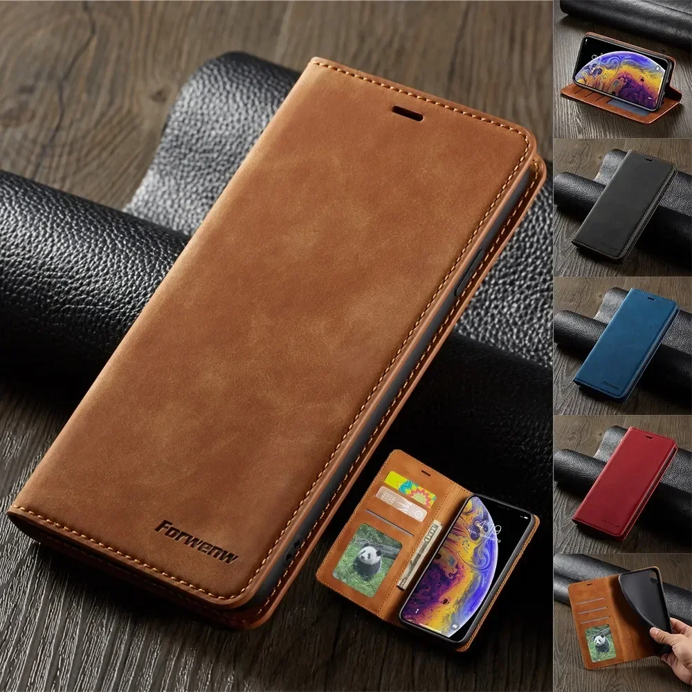 Тонкий замшевый кожаный чехол-кошелек для iphone 11